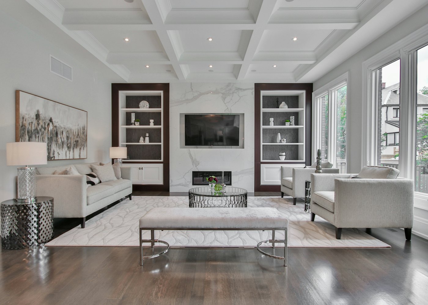 Cozy Paw House — Living room